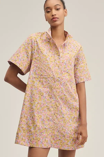 Maeve The Jeannie Short-sleeve A-line Mini Dress By