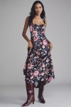 Maeve The Jocelyn Sleeveless Slip Midi Dress By  In Multi