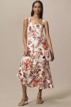Maeve The Jocelyn Sleeveless Slip Midi Dress By  In Pink