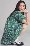 Maeve The Leandra Shirred Yoke Mini Dress By  In Multi