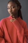 Maeve The Logan Turtleneck Sweater By  In Purple