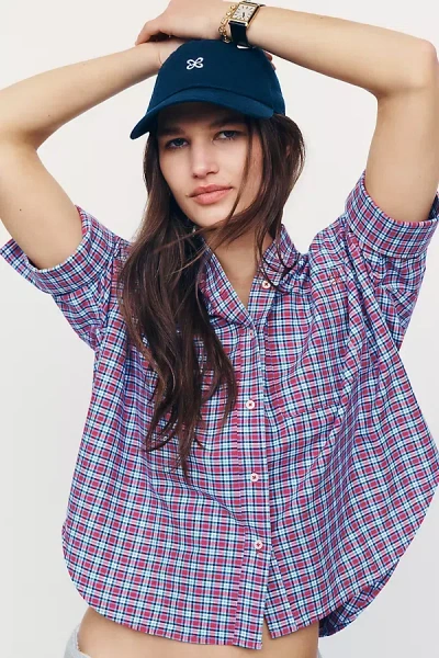Maeve The Mabel Boxy Oxford Shirt By  In Multi