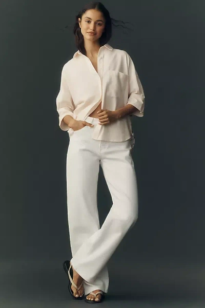 Maeve The Mabel Boxy Oxford Shirt By  Top In Multi