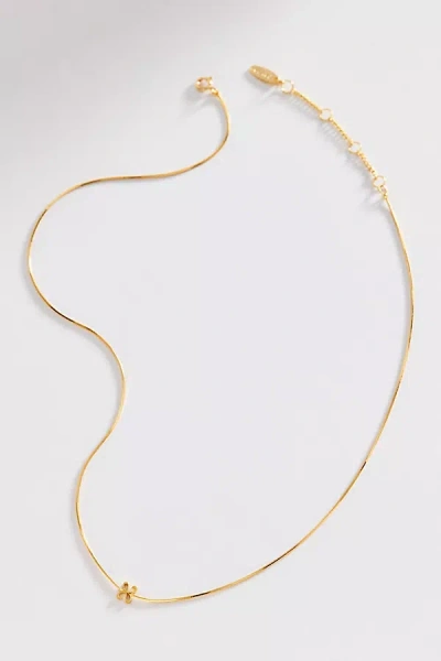 Maeve The  Logo Necklace In Gold