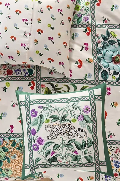 Maeve The Organic Cotton Printed Sateen Euro Shams By