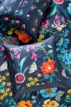 Maeve The Organic Cotton Printed Sateen Euro Shams By  In Blue