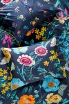 Maeve The Organic Cotton Printed Sateen Standard Shams By , Set Of 2 In Blue