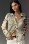 Maeve The Paz Buttondown Shirt By  In Green
