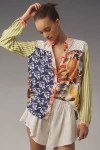 Maeve The Paz Buttondown Shirt By  In Orange