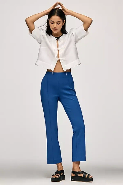 Maeve The Poppy Kick-flare Pull-on Pants By  In White