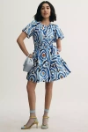 Maeve The Somerset Mini Dress By  In Blue