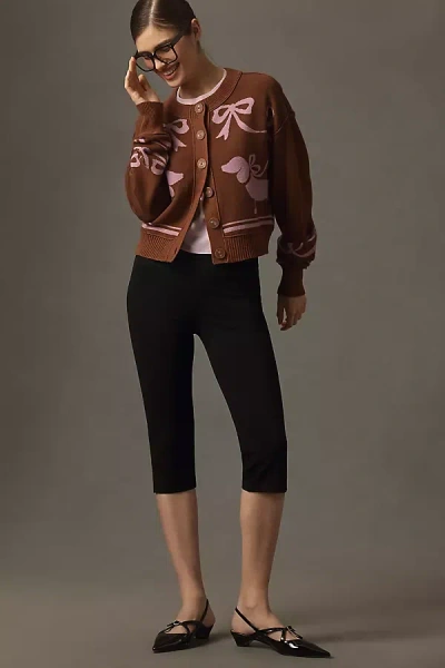 Maeve The Sutton Cardigan Sweater By  In Brown