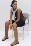Maeve Tie Riding Boots In Brown