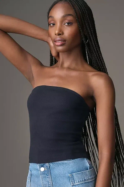 Maeve Strapless Tube Top In Black