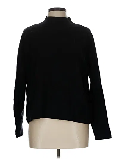 Pre-owned Maeve Turtleneck Sweater In Black