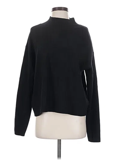 Pre-owned Maeve Turtleneck Sweater In Black