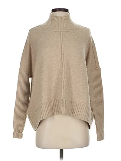 Pre-owned Maeve Turtleneck Sweater In Brown