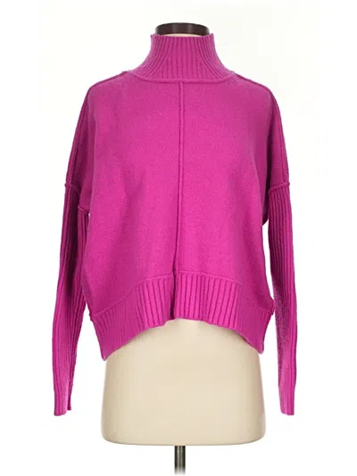 Pre-owned Maeve Turtleneck Sweater In Pink