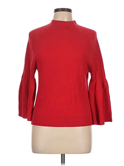 Pre-owned Maeve Turtleneck Sweater In Red