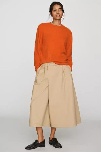 Maeve Twisted Heritage Culotte Pants In Black