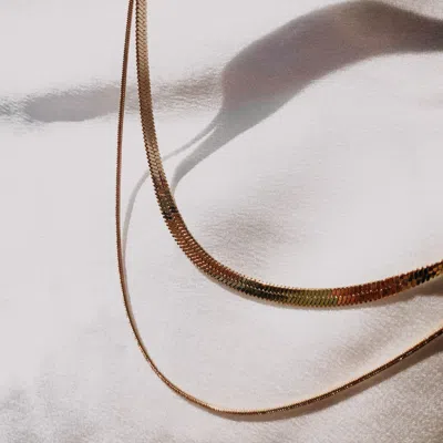Maeve Two Is Better Than One Necklace In Gold