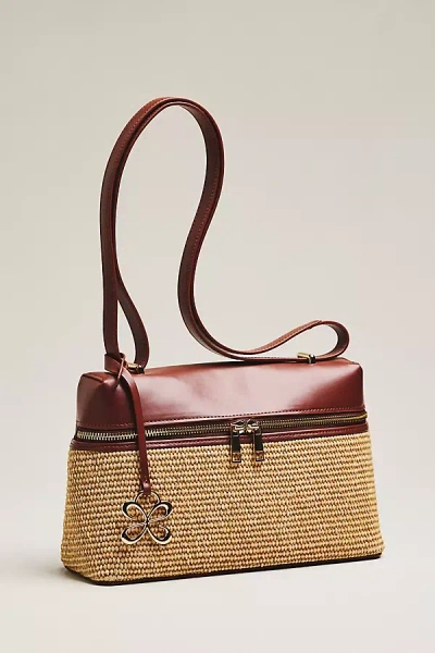 Maeve Vegan Leather Train Case In Sand