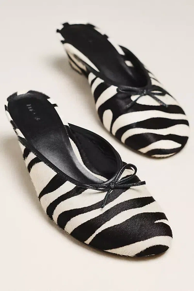 Maeve Velvet Wedge Mules In Multi