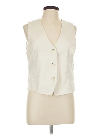 Pre-owned Maeve Vest In Ivory