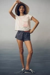 Maeve Waterfront Graphic Tee In White