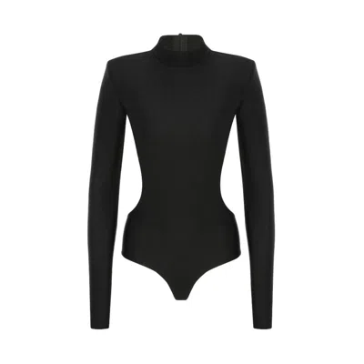 Maeve Women's Black Ivy Bodysuit