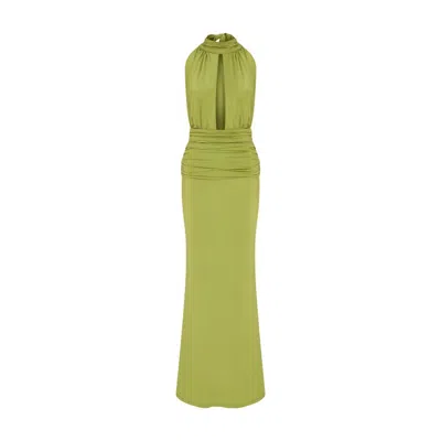 maeve dress green Maeve Dress in Moss Green main image 1