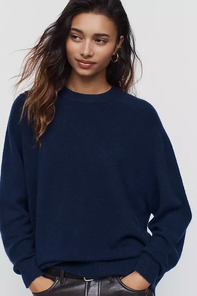 Maeve Wool Blend Sweater In Blue