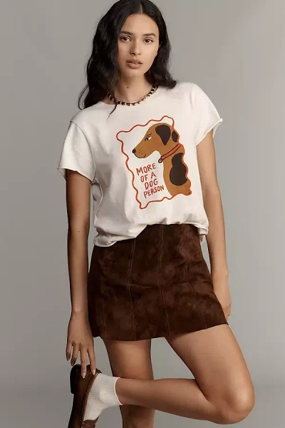 Maeve X Tulastra Studio Boxy T-shirt In Brown