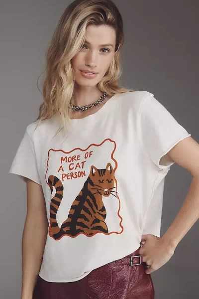 Maeve X Tulastra Studio Boxy T-shirt In White