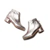 Mafalda Women's Aphrodite Silver Ankle Boots In Silver