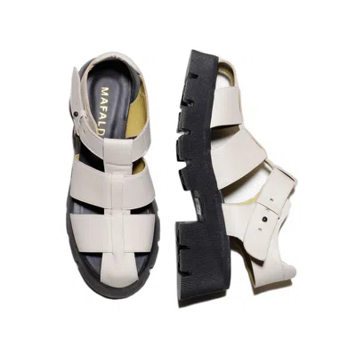 Mafalda Women's Aurora Off-white Chunky Sole Sandals