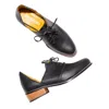 Mafalda Women's Bia Black Derby Shoes In Black