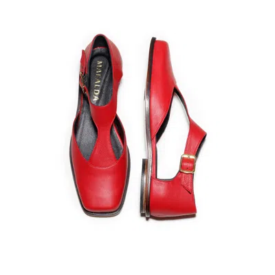 Mafalda Women's Carlota Red Flats
