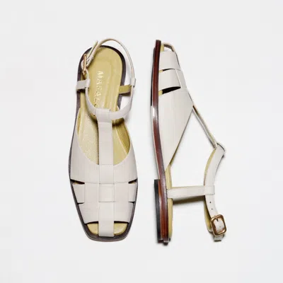 Mafalda Women's Georgia Off-white Sandals In Multi