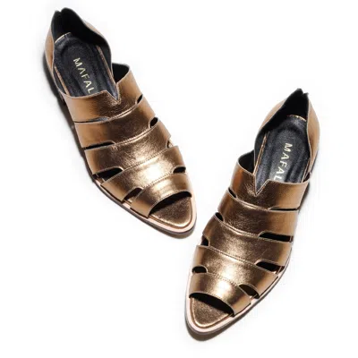 Mafalda Women's Gisele Gold Sandals