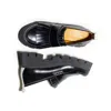 Mafalda Women's Joanna Black Chunky Loafer In Black