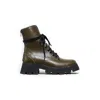 Mafalda Women's Lara Green Chunky Boots In Green