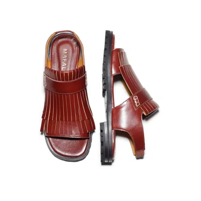 Mafalda Women's Rio Brown Fringe Sandals