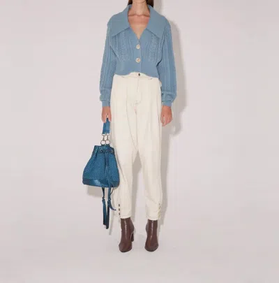 Magali Pascal Evie Cardigan In Blue Stone
