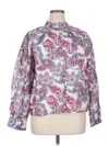 Magali Pascal Long Sleeve Blouse In Multi