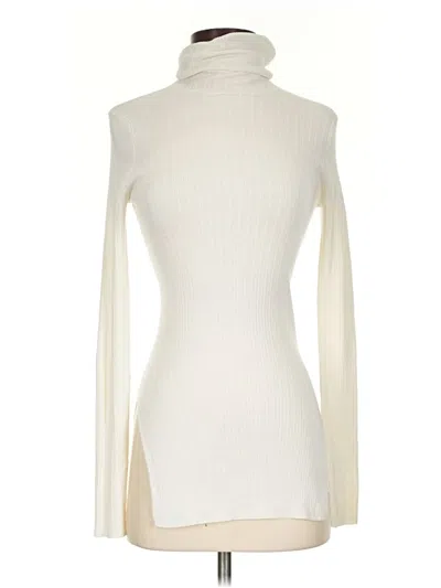 Pre-owned Magali Pascal Turtleneck Sweater In Ivory
