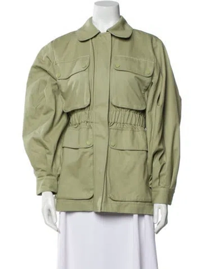 Pre-owned Magali Pascal Utility Jacket W/ Tags In Green