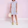 Magali Pascal Valeria Dress In Blue Stripe