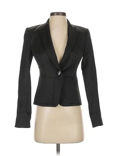 Pre-owned Magaschoni Blazer Jacket In Black