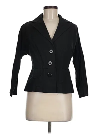 Pre-owned Magaschoni Blazer Jacket In Black